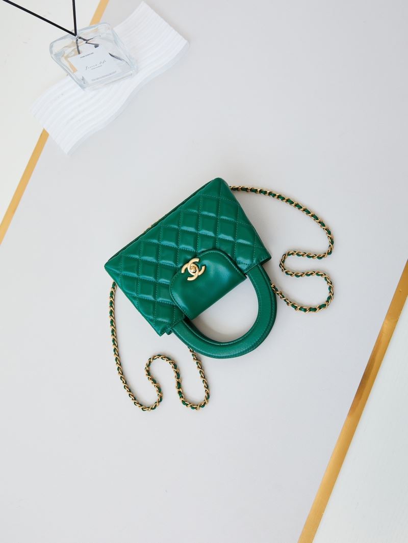 Ch**el top handle bags